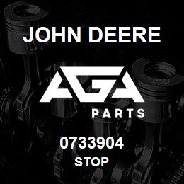 0733904 John Deere STOP | AGA Parts