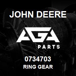 0734703 John Deere RING GEAR | AGA Parts