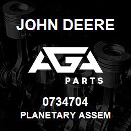 0734704 John Deere PLANETARY ASSEM | AGA Parts