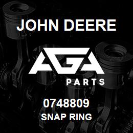 0748809 John Deere SNAP RING | AGA Parts