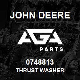 0748813 John Deere THRUST WASHER | AGA Parts
