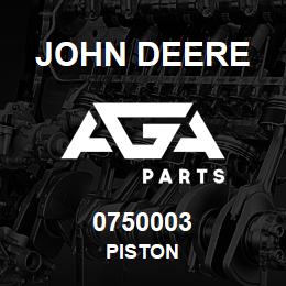 0750003 John Deere PISTON | AGA Parts
