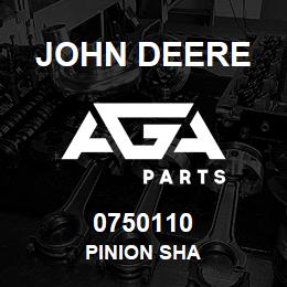 0750110 John Deere PINION SHA | AGA Parts