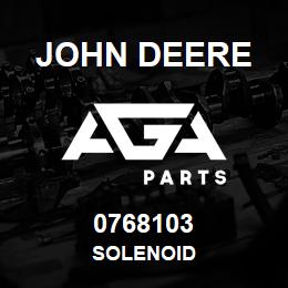 0768103 John Deere SOLENOID | AGA Parts