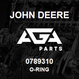 0789310 John Deere O-RING | AGA Parts