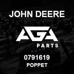 0791619 John Deere POPPET | AGA Parts