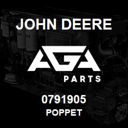 0791905 John Deere POPPET | AGA Parts