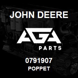0791907 John Deere POPPET | AGA Parts