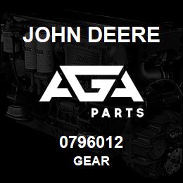 0796012 John Deere GEAR | AGA Parts