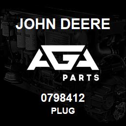 0798412 John Deere PLUG | AGA Parts
