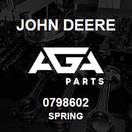 0798602 John Deere SPRING | AGA Parts