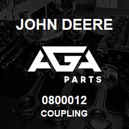 0800012 John Deere COUPLING | AGA Parts