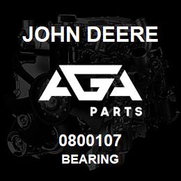 0800107 John Deere BEARING | AGA Parts