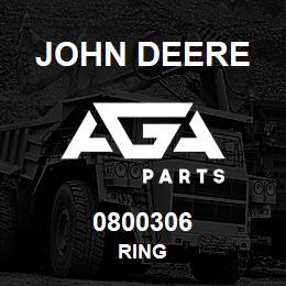 0800306 John Deere RING | AGA Parts