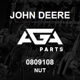 0809108 John Deere NUT | AGA Parts