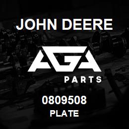 0809508 John Deere PLATE | AGA Parts