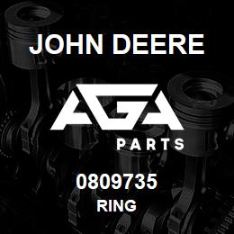 0809735 John Deere RING | AGA Parts