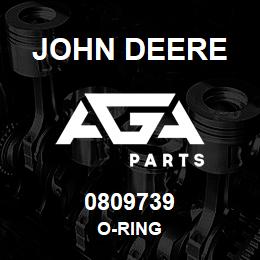 0809739 John Deere O-RING | AGA Parts