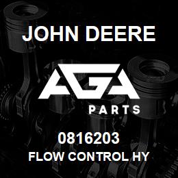 0816203 John Deere FLOW CONTROL HY | AGA Parts