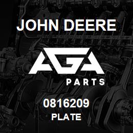 0816209 John Deere PLATE | AGA Parts