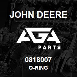 0818007 John Deere O-RING | AGA Parts