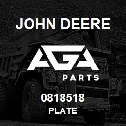 0818518 John Deere PLATE | AGA Parts