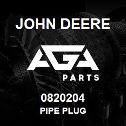 0820204 John Deere PIPE PLUG | AGA Parts