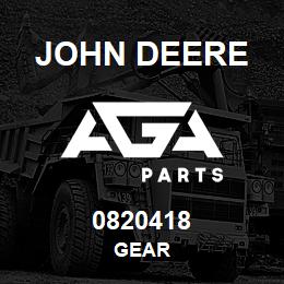 0820418 John Deere GEAR | AGA Parts