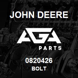 0820426 John Deere BOLT | AGA Parts