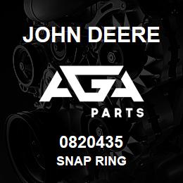 0820435 John Deere SNAP RING | AGA Parts