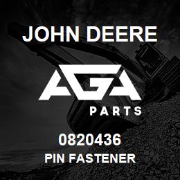0820436 John Deere PIN FASTENER | AGA Parts
