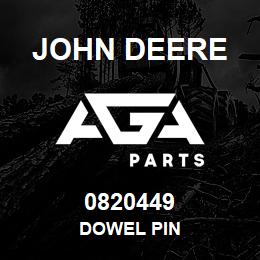 0820449 John Deere DOWEL PIN | AGA Parts