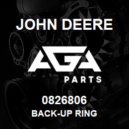 0826806 John Deere BACK-UP RING | AGA Parts
