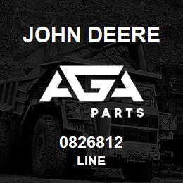 0826812 John Deere LINE | AGA Parts