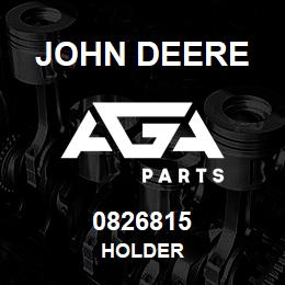 0826815 John Deere HOLDER | AGA Parts