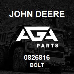 0826816 John Deere BOLT | AGA Parts