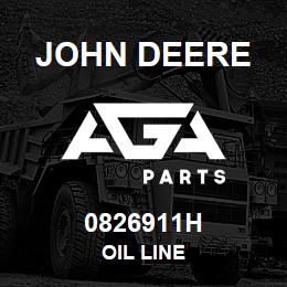 0826911H John Deere OIL LINE | AGA Parts