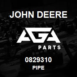 0829310 John Deere PIPE | AGA Parts