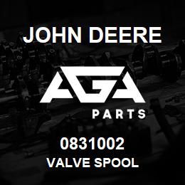 0831002 John Deere VALVE SPOOL | AGA Parts