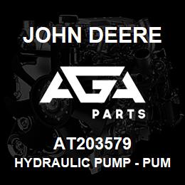 AT203579 John Deere HYDRAULIC PUMP - PUMP, HYDRAULIC | AGA Parts