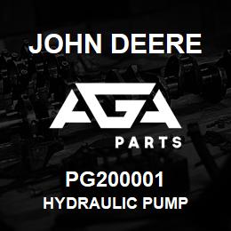 PG200001 John Deere HYDRAULIC PUMP | AGA Parts