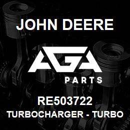 RE503722 John Deere TURBOCHARGER - TURBOCHARGER | AGA Parts