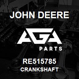 RE515785 John Deere CRANKSHAFT | AGA Parts