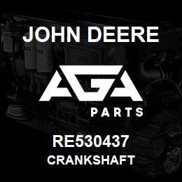 RE530437 John Deere CRANKSHAFT | AGA Parts