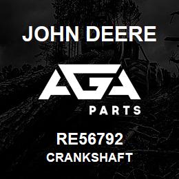 RE56792 John Deere CRANKSHAFT | AGA Parts