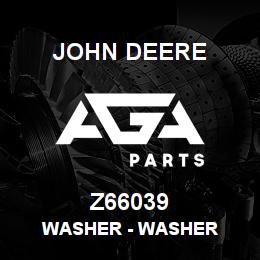 Z66039 John Deere Washer - WASHER | AGA Parts