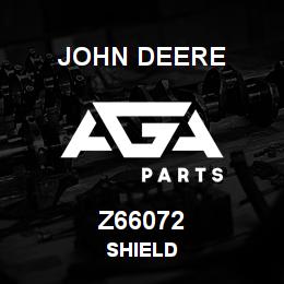 Z66072 John Deere SHIELD | AGA Parts