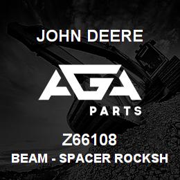 Z66108 John Deere Beam - SPACER ROCKSHAFT MULCH DRILL | AGA Parts