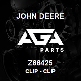 Z66425 John Deere Clip - CLIP | AGA Parts