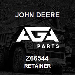 Z66544 John Deere RETAINER | AGA Parts